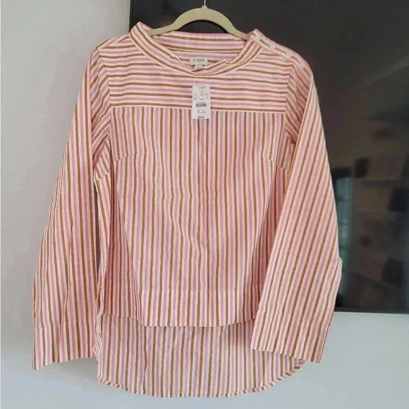 J. Crew Factory Tops - J.Crew Factory funnelneck shirt